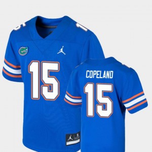 College Football #15 Game Jacob Copeland Gators Jersey Royal For Kids 521408-586