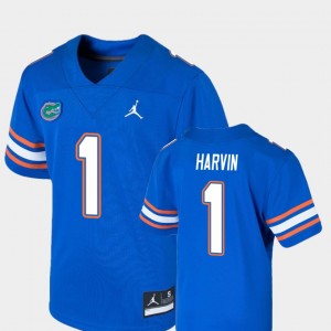 Percy Harvin Gators Jersey Kids College Football #1 Royal Game 804146-994