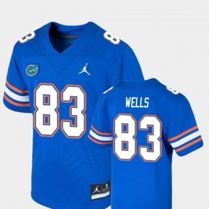 #83 Game Kids College Football Rick Wells Gators Jersey Royal 970465-562