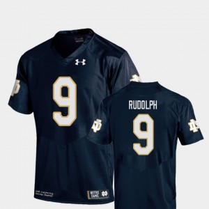 Navy For Kids Replica Kyle Rudolph Notre Dame Jersey #9 College Football 425953-484