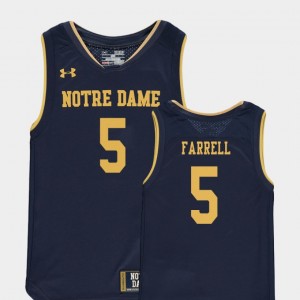 #5 Replica Youth(Kids) College Basketball Special Games Navy Matt Farrell Notre Dame Jersey 967083-193