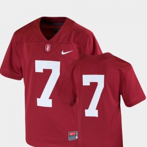 Cardinal Team Replica Stanford Jersey For Kids #7 College Football 376067-146