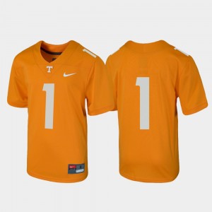 Youth(Kids) Untouchable Football UT Jersey #1 Tennessee Orange 542812-953